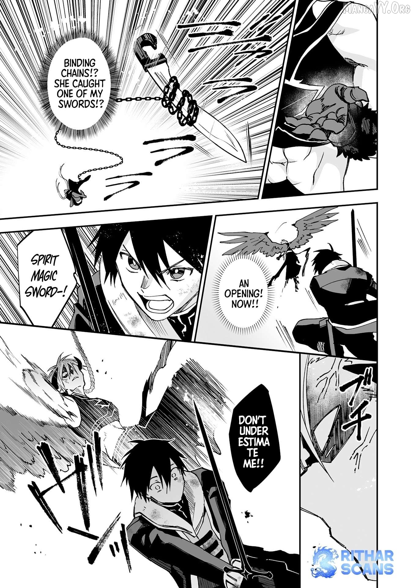 0 Magic, A High Spirit, And A Demonic Sword Chapter 13 - page 17