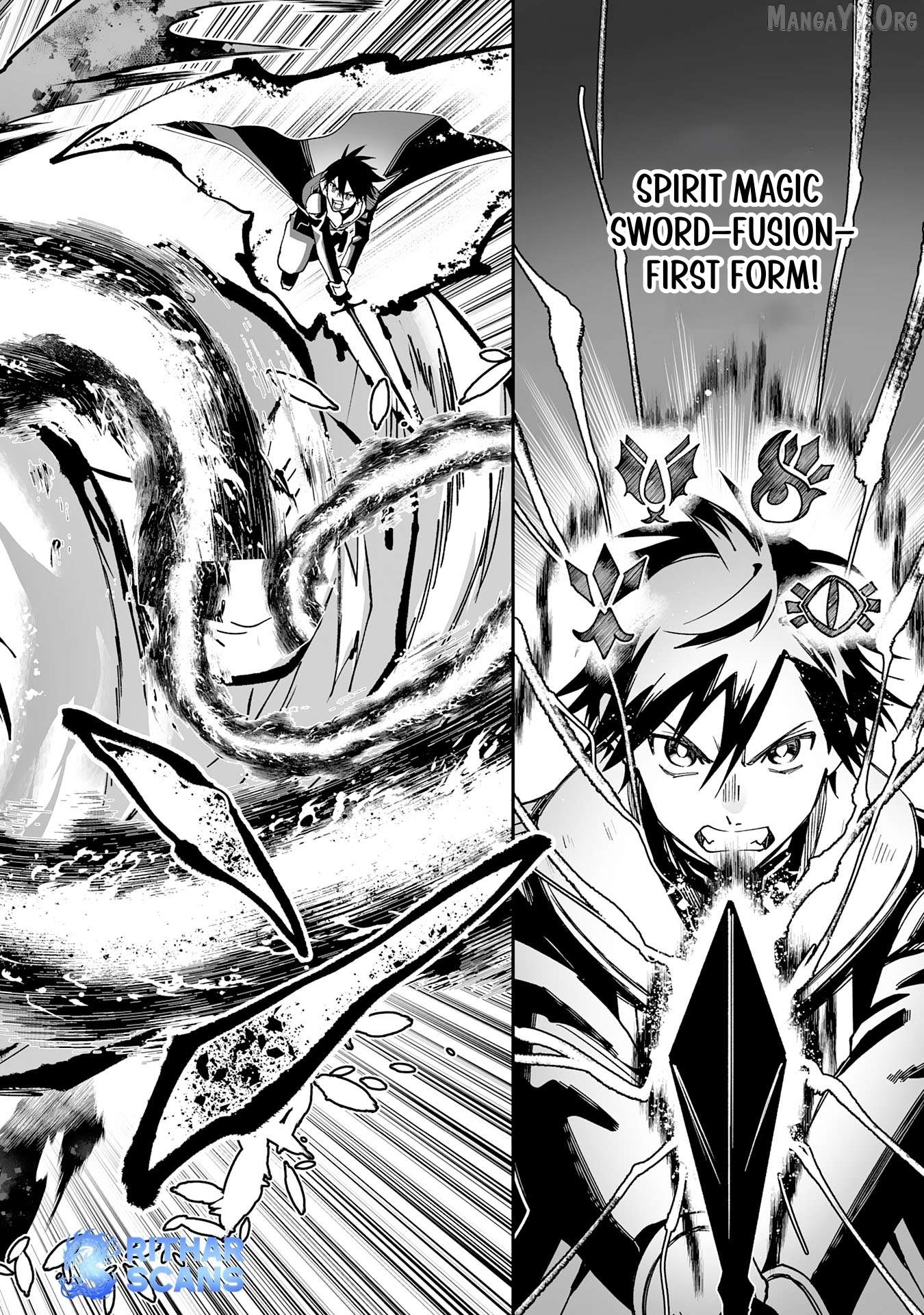 0 Magic, A High Spirit, And A Demonic Sword Chapter 13 - page 28
