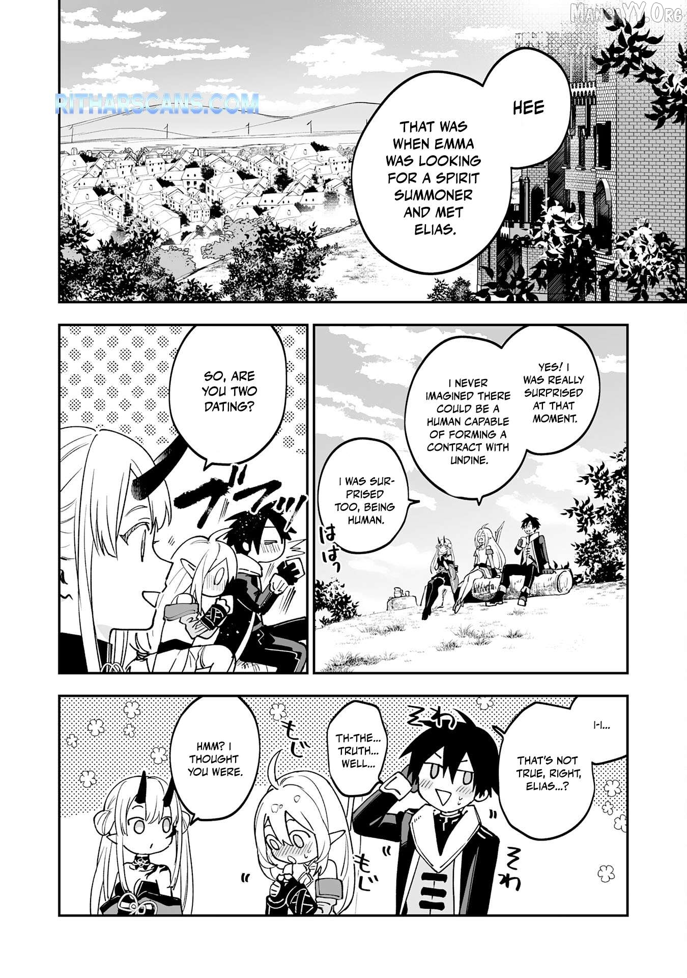 0 Magic, A High Spirit, And A Demonic Sword Chapter 14 - page 6