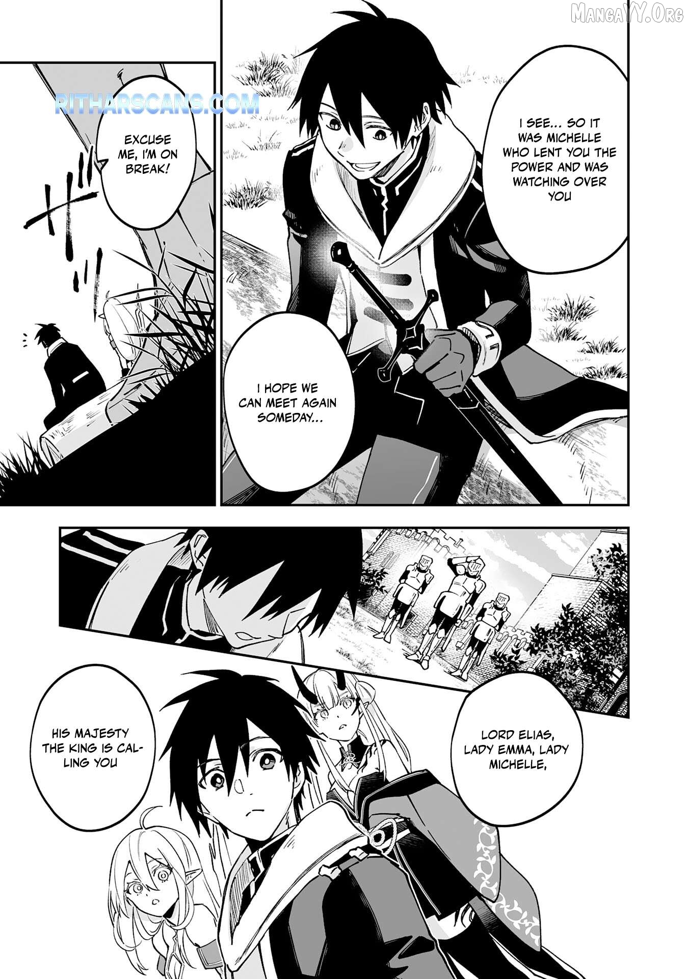 0 Magic, A High Spirit, And A Demonic Sword Chapter 14 - page 9