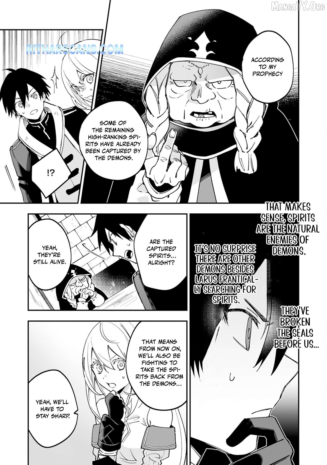 0 Magic, A High Spirit, And A Demonic Sword Chapter 15 - page 11
