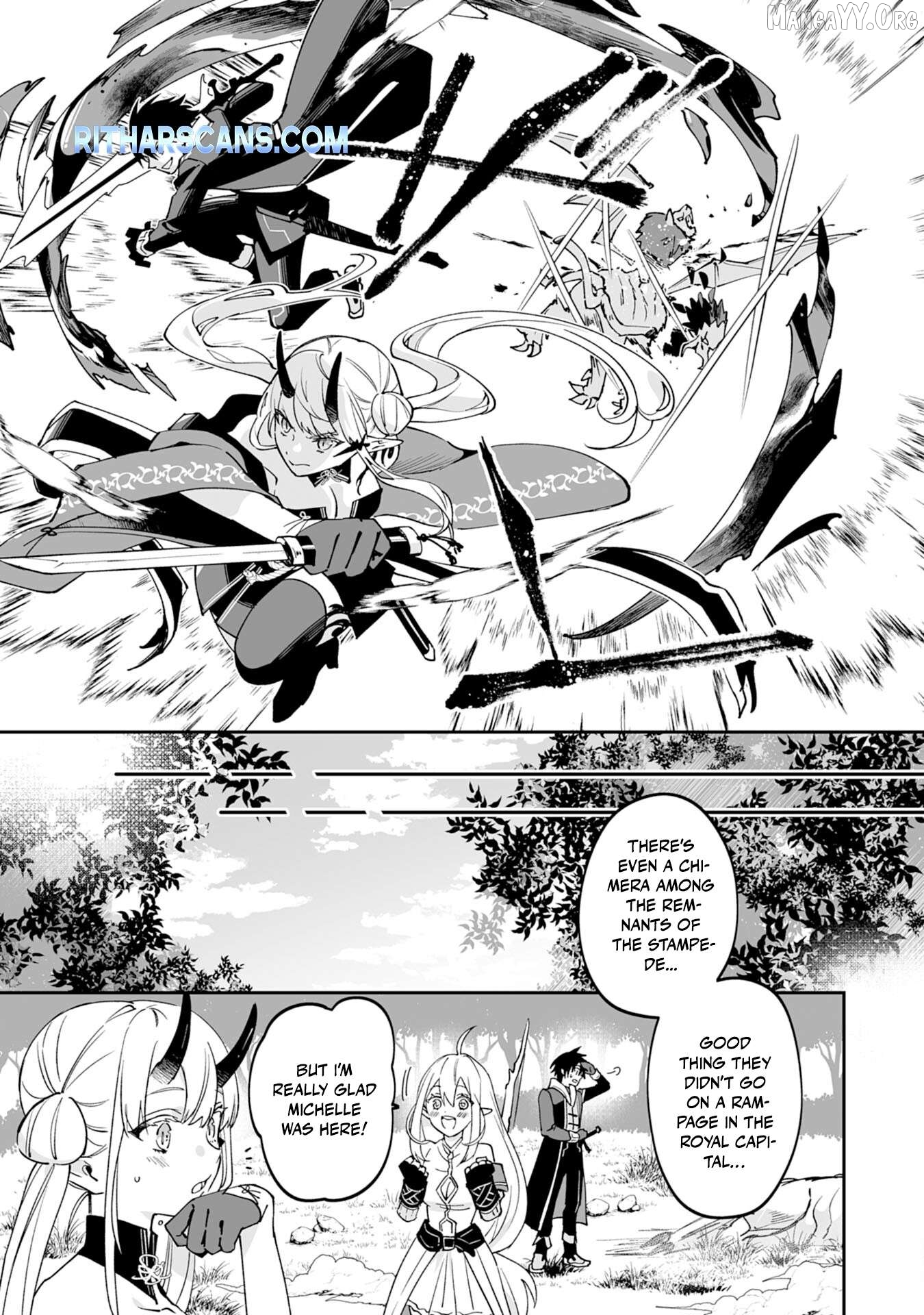 0 Magic, A High Spirit, And A Demonic Sword Chapter 15 - page 3