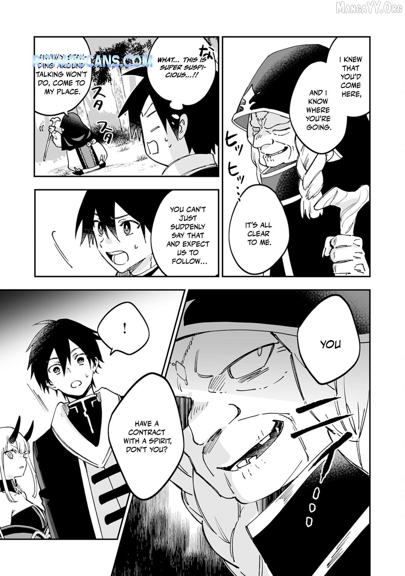 0 Magic, A High Spirit, And A Demonic Sword Chapter 15 - page 7