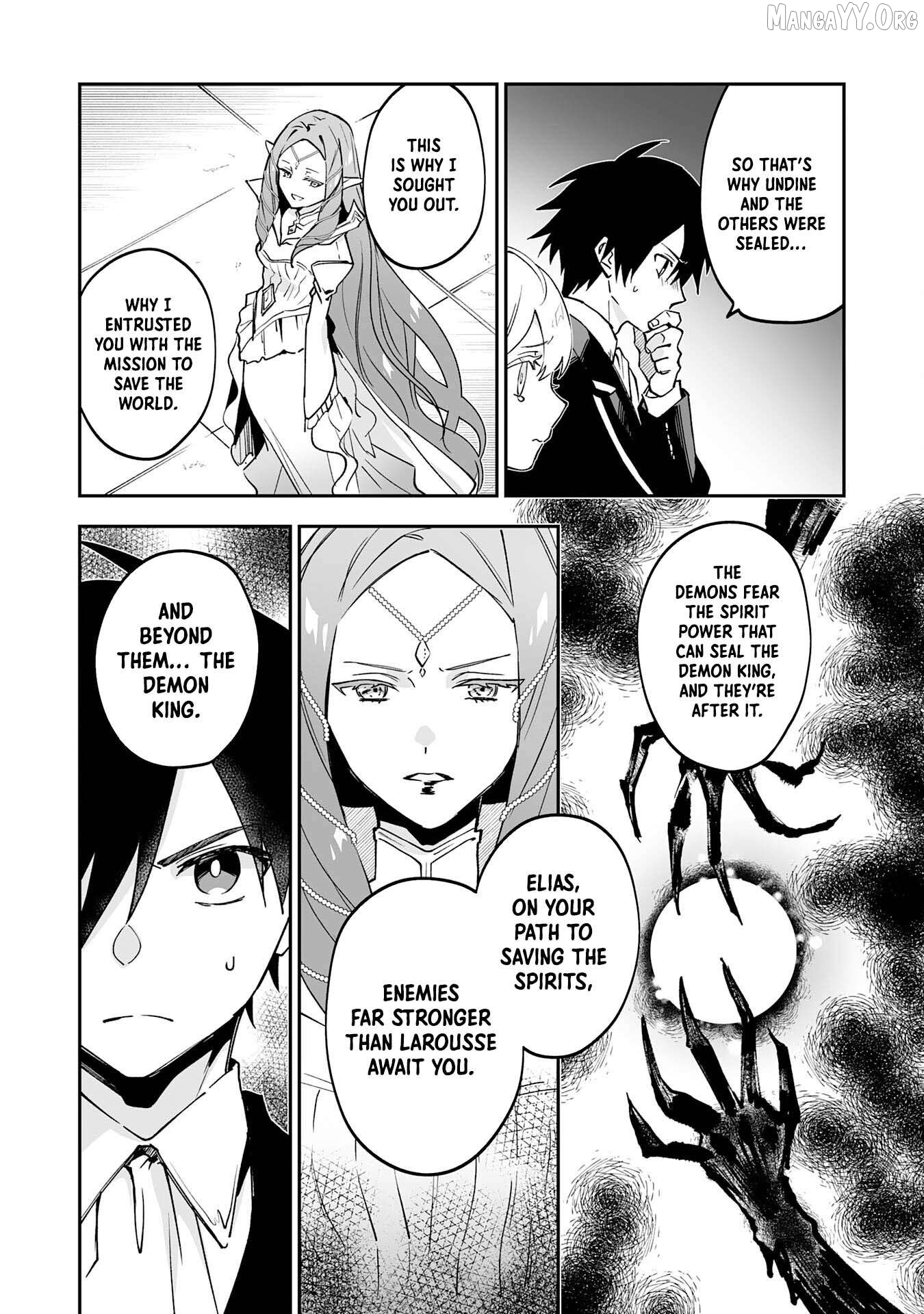 0 Magic, A High Spirit, And A Demonic Sword Chapter 16 - page 21