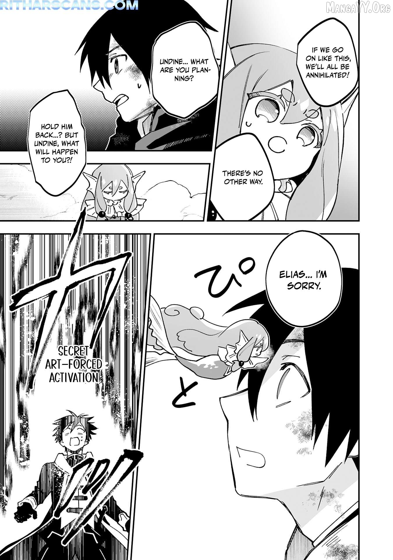 0 Magic, A High Spirit, And A Demonic Sword Chapter 18 - page 25