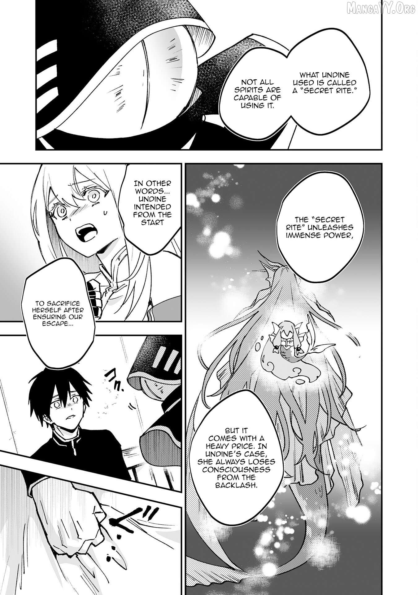 0 Magic, A High Spirit, And A Demonic Sword Chapter 19 - page 7