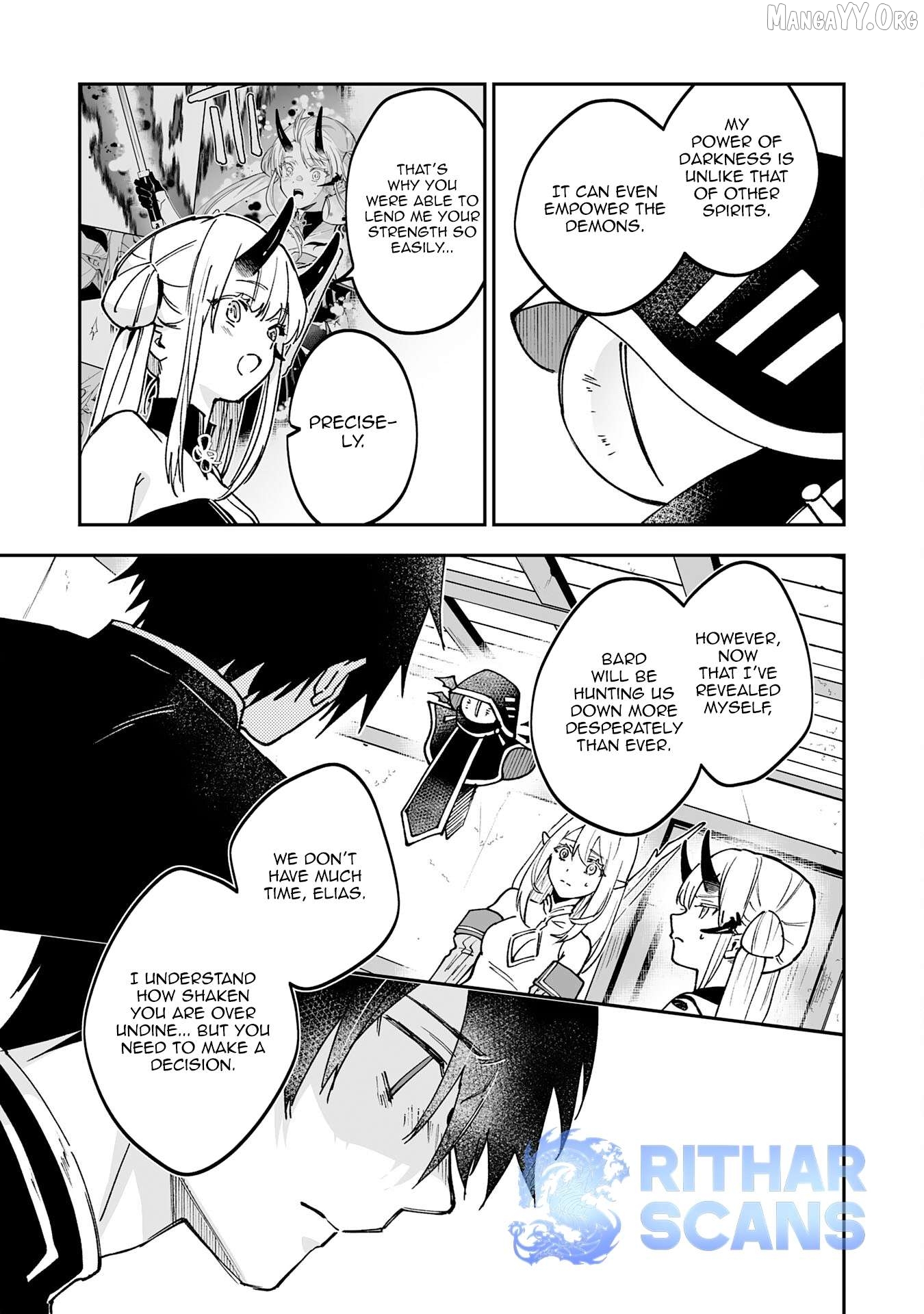 0 Magic, A High Spirit, And A Demonic Sword Chapter 19 - page 9