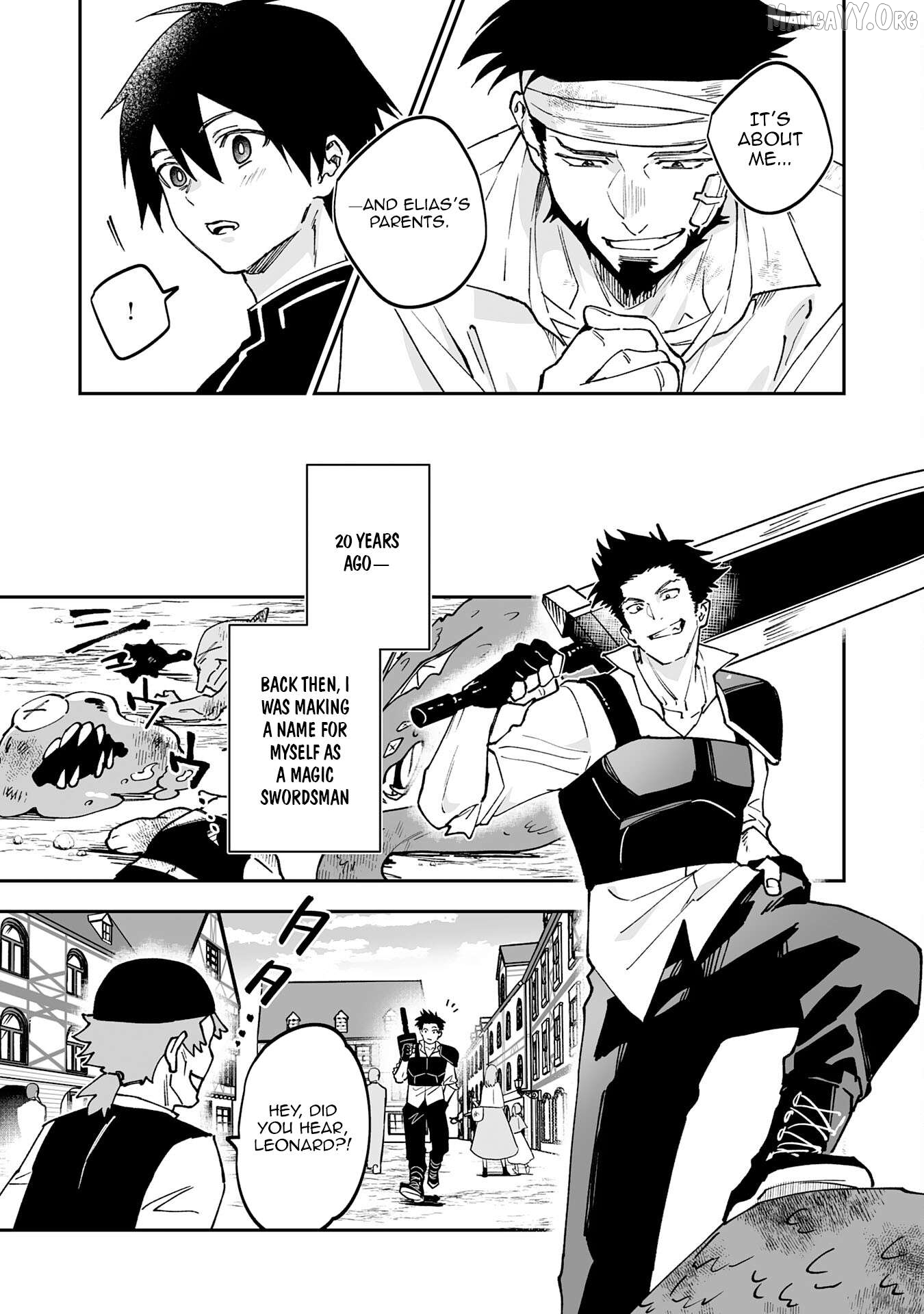 0 Magic, A High Spirit, And A Demonic Sword Chapter 20 - page 3