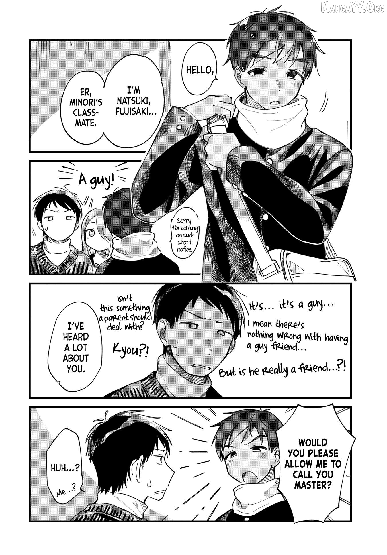 Harapeko Oyako to Motokare Yanushi Chapter 23 - page 2
