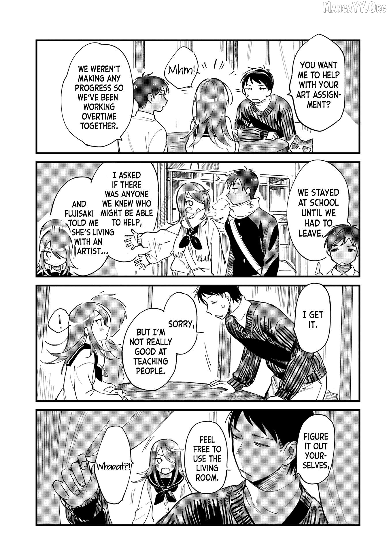 Harapeko Oyako to Motokare Yanushi Chapter 23 - page 3
