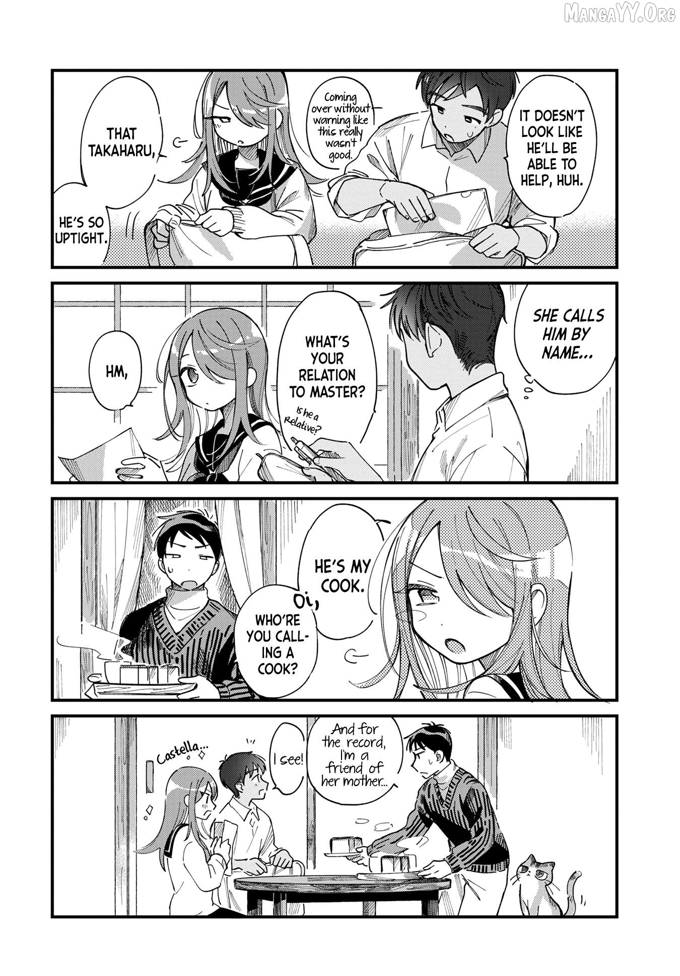 Harapeko Oyako to Motokare Yanushi Chapter 23 - page 4