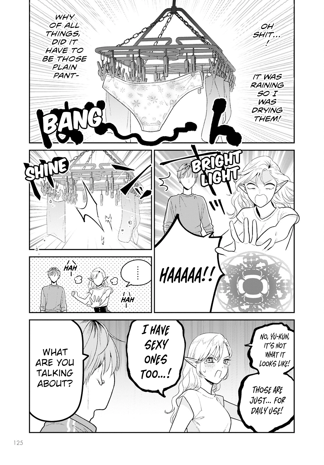 Miboujin Elf no Kanamori-san Chapter 7 - page 10