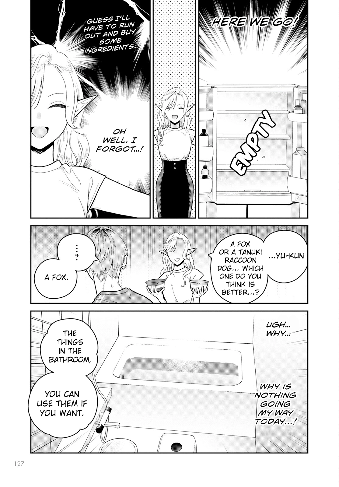 Miboujin Elf no Kanamori-san Chapter 7 - page 12