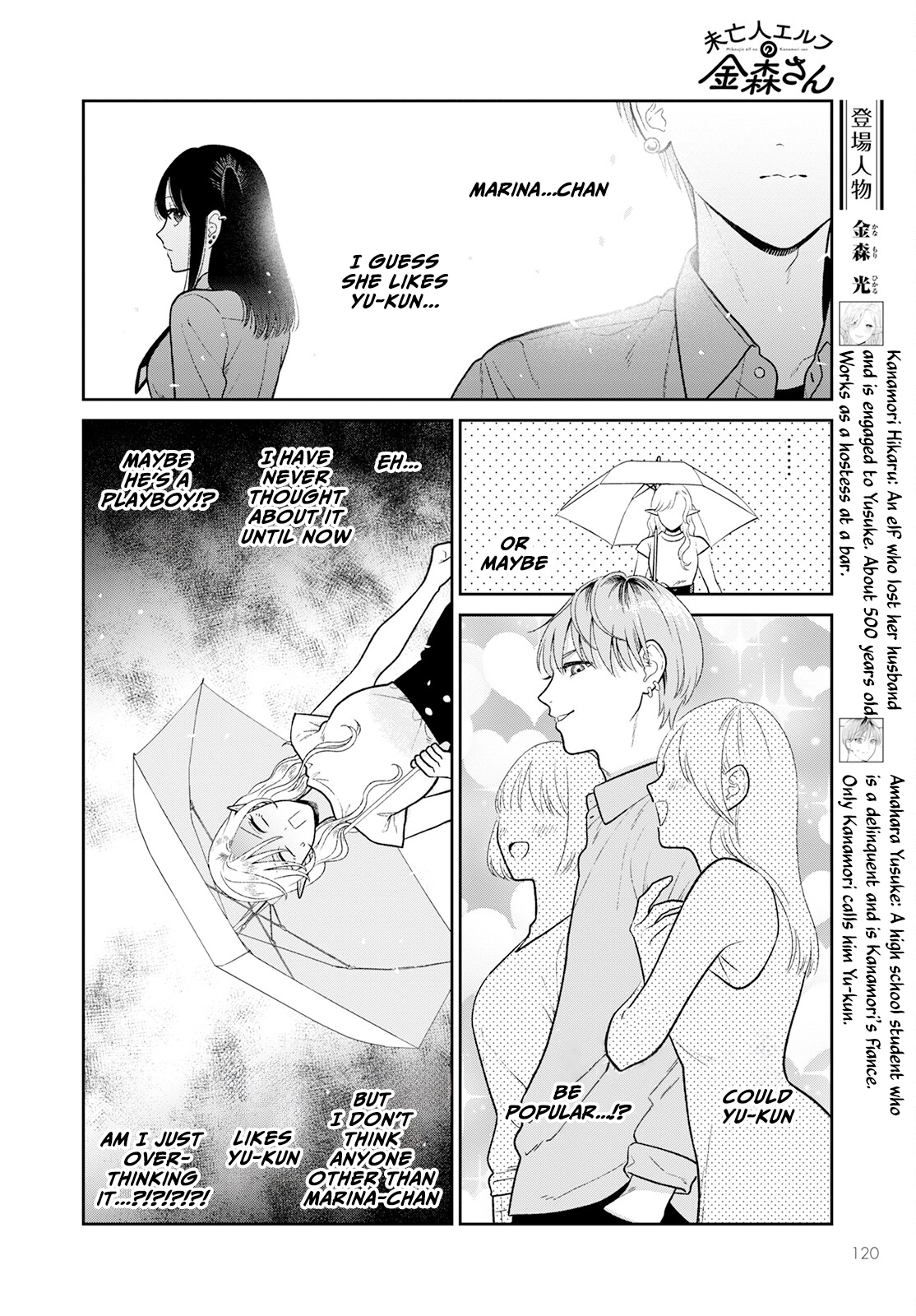 Miboujin Elf no Kanamori-san Chapter 7 - page 5