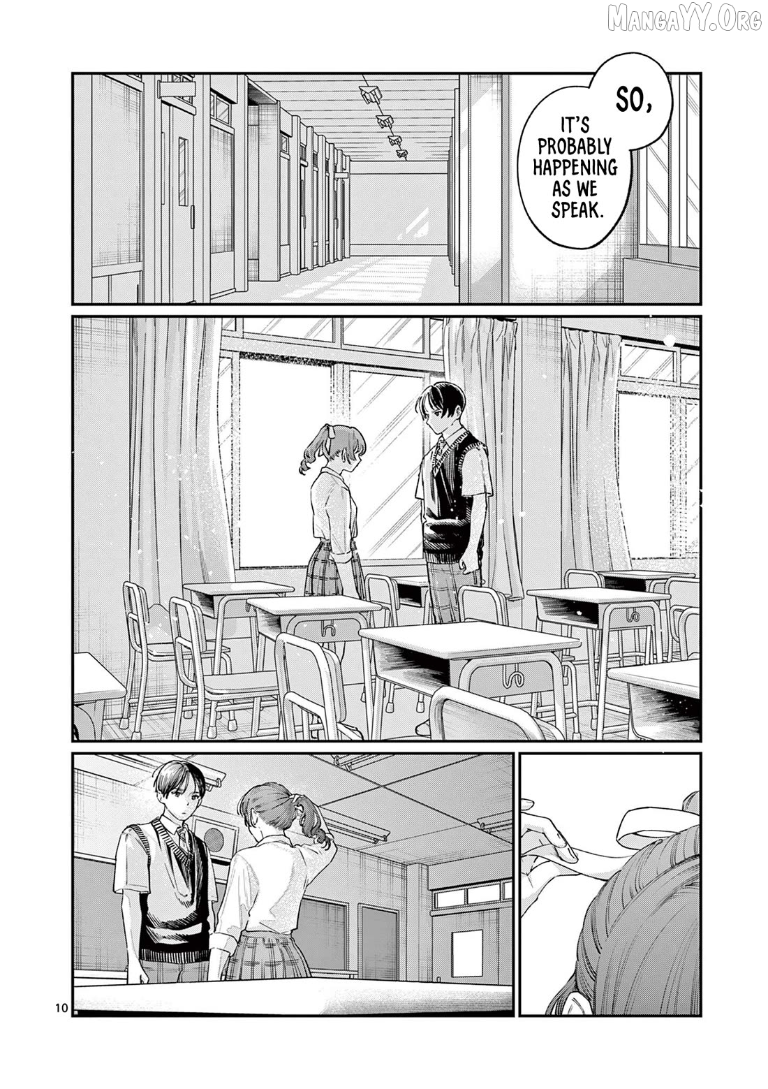 The Blue Love at the Wakaba Household Chapter 39 - page 10