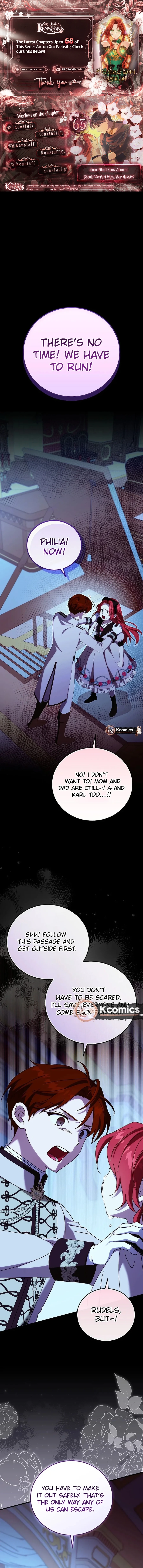 I Don’t Know, Shall We break Up Your Majesty? Chapter 63 - page 1