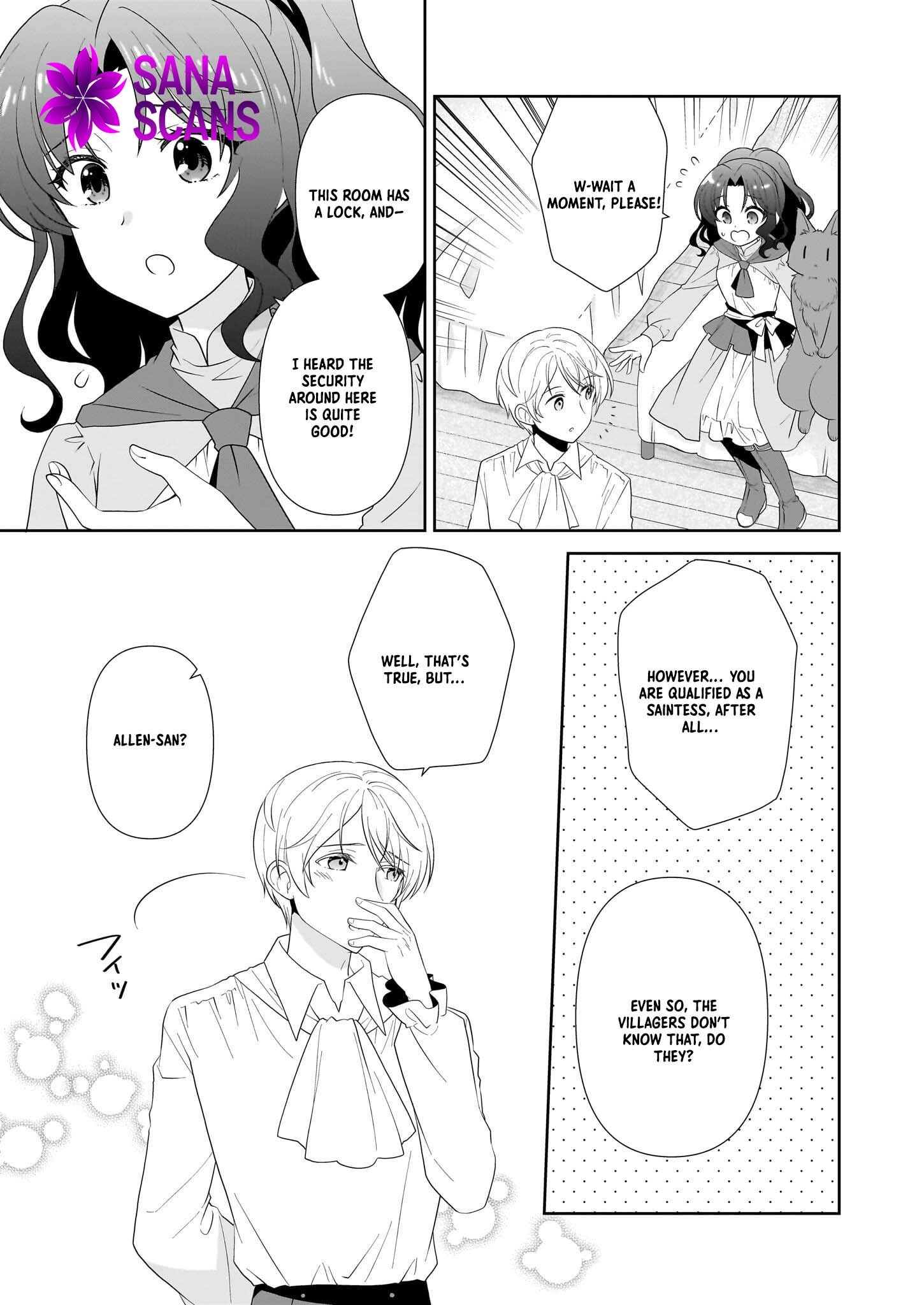 Danzaisareta Akuyaku Reijou desu ga, Pan wo Yaitara Seijo ni Job Change Shimashita!? Chapter 8 - page 7