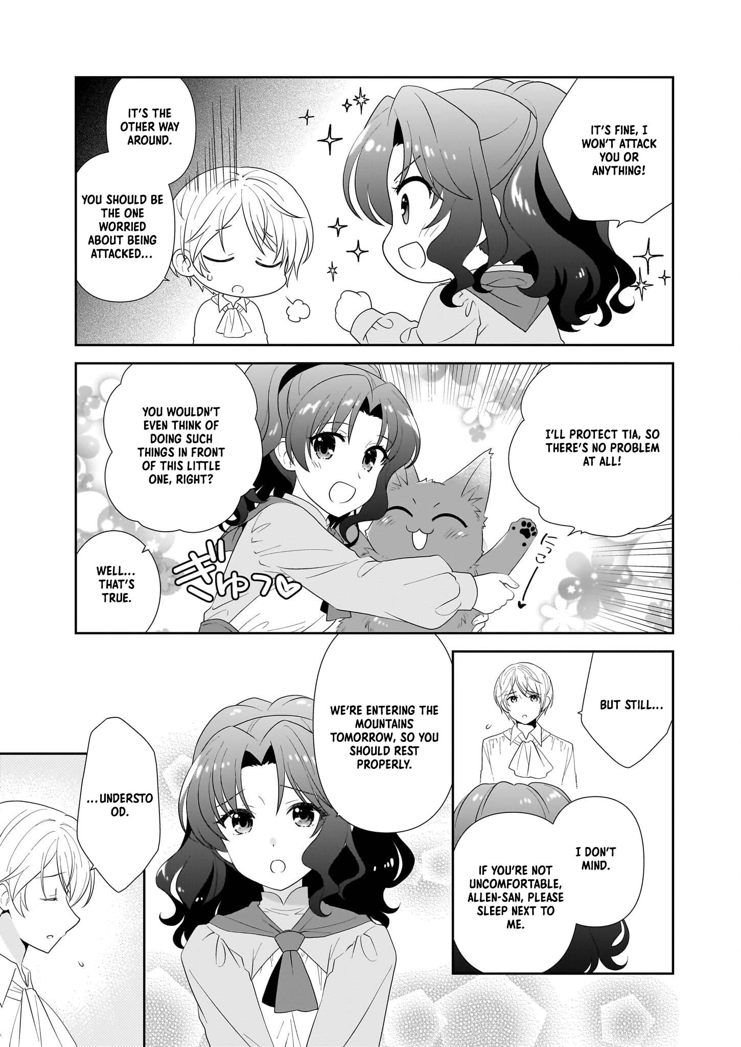 Danzaisareta Akuyaku Reijou desu ga, Pan wo Yaitara Seijo ni Job Change Shimashita!? Chapter 8 - page 9