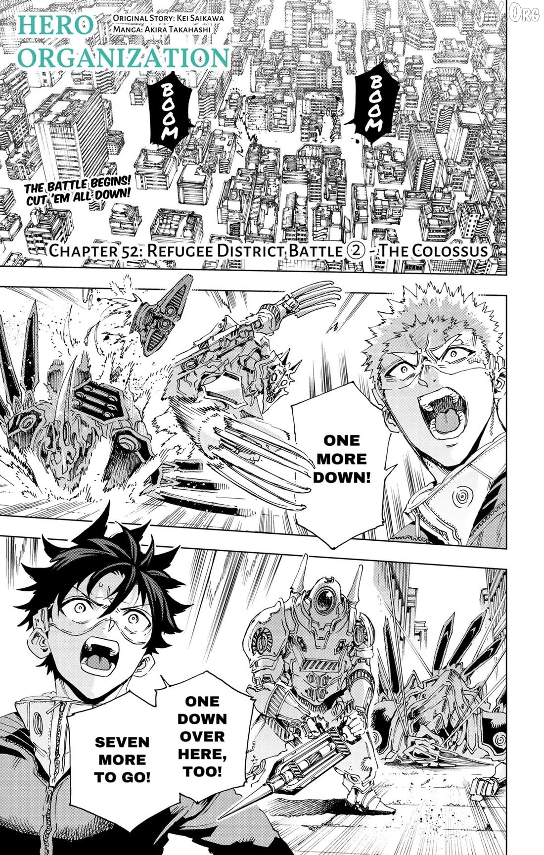 Hero Organization Chapter 52 - page 1