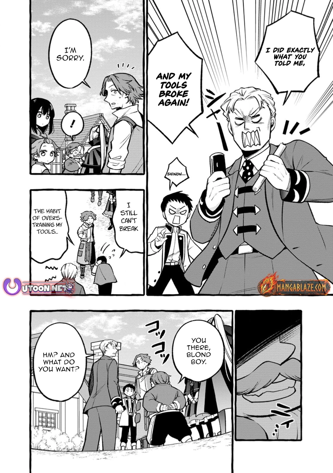 Tsuiho Sareta Ossan Tanya shi, Naze ka Densetsu no Daimeiko ni naru Chapter 11.1 - page 11