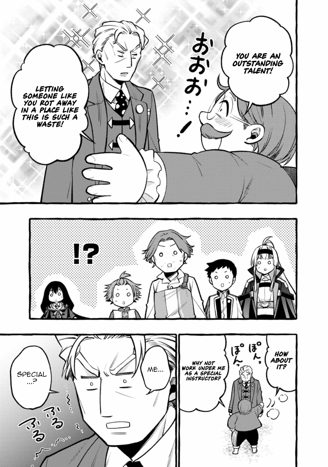 Tsuiho Sareta Ossan Tanya shi, Naze ka Densetsu no Daimeiko ni naru Chapter 11.2 - page 2
