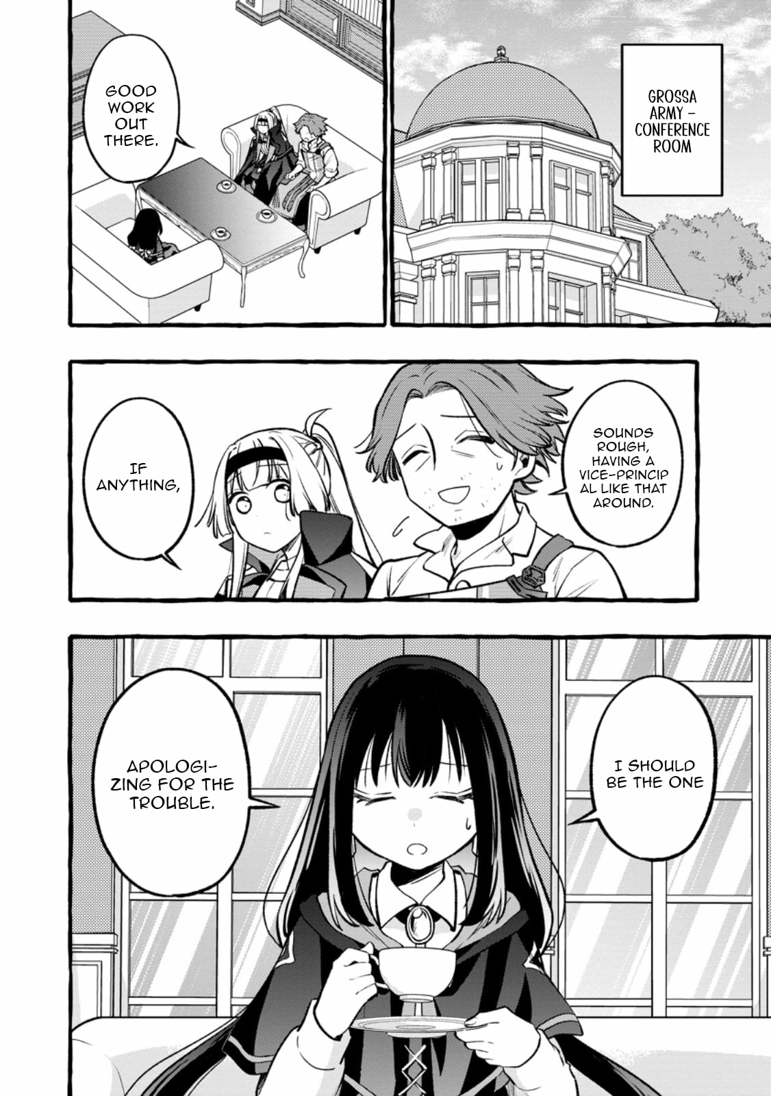 Tsuiho Sareta Ossan Tanya shi, Naze ka Densetsu no Daimeiko ni naru Chapter 11.2 - page 5