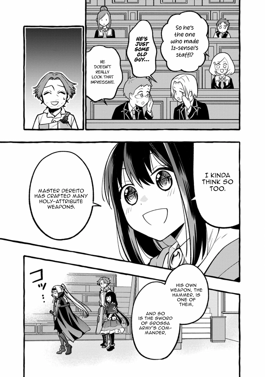 Tsuiho Sareta Ossan Tanya shi, Naze ka Densetsu no Daimeiko ni naru Chapter 12.1 - page 4