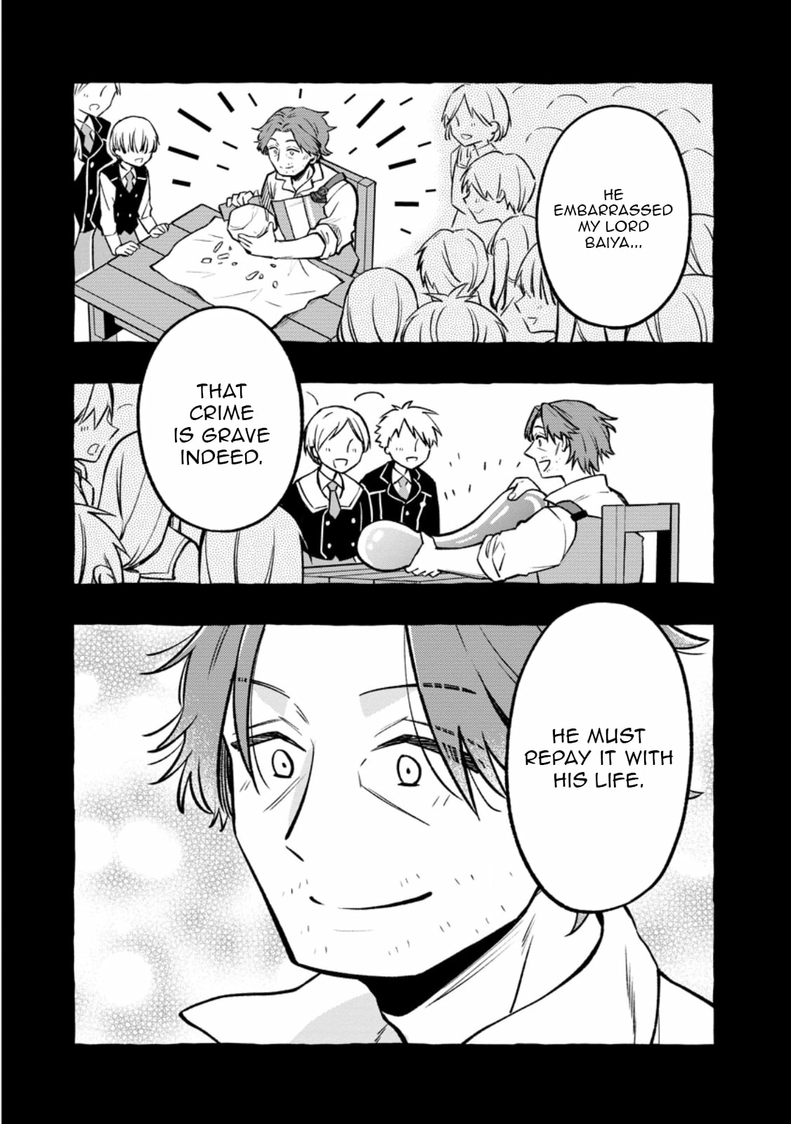 Tsuiho Sareta Ossan Tanya shi, Naze ka Densetsu no Daimeiko ni naru Chapter 12.2 - page 3