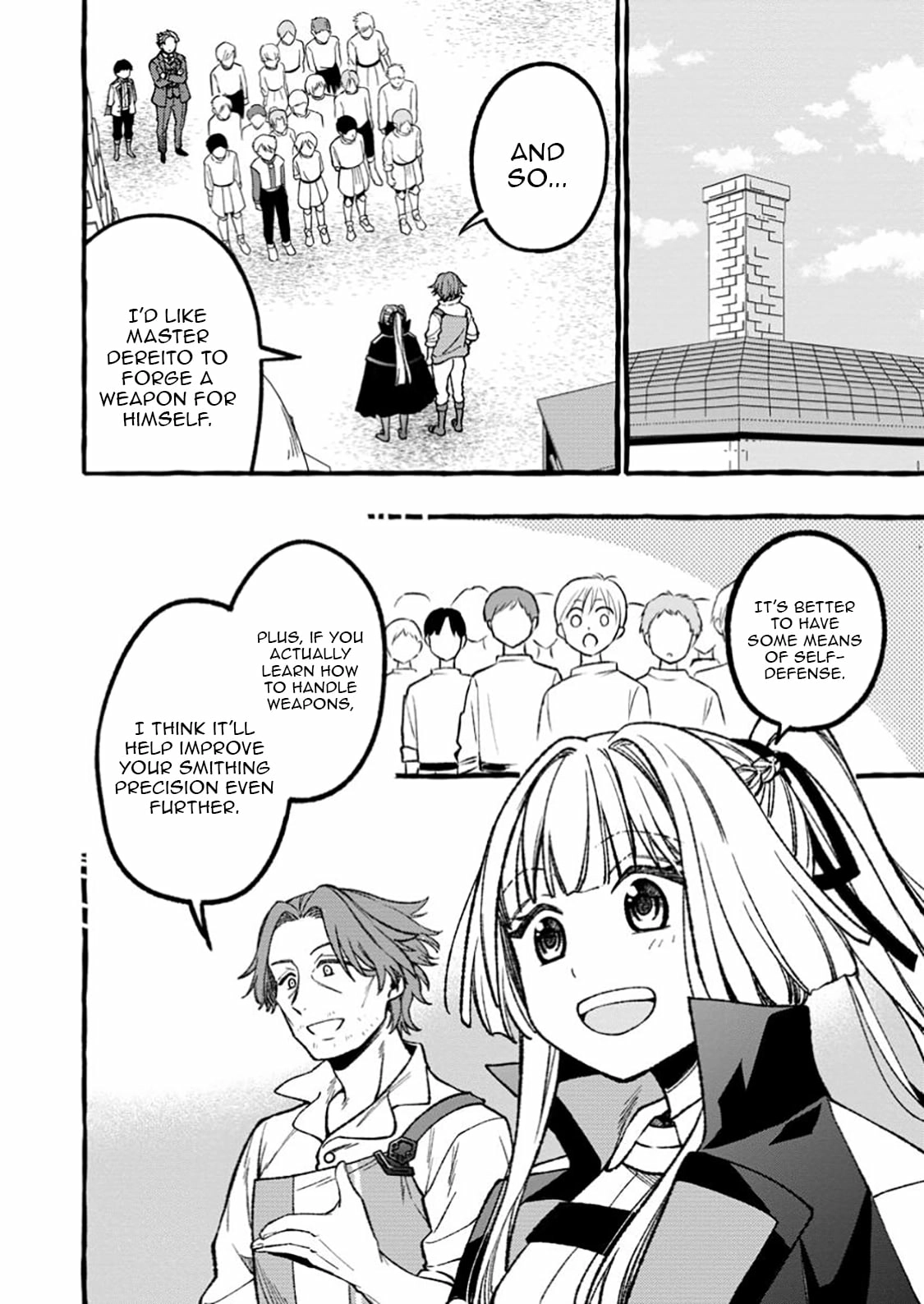 Tsuiho Sareta Ossan Tanya shi, Naze ka Densetsu no Daimeiko ni naru Chapter 8.1 - page 3