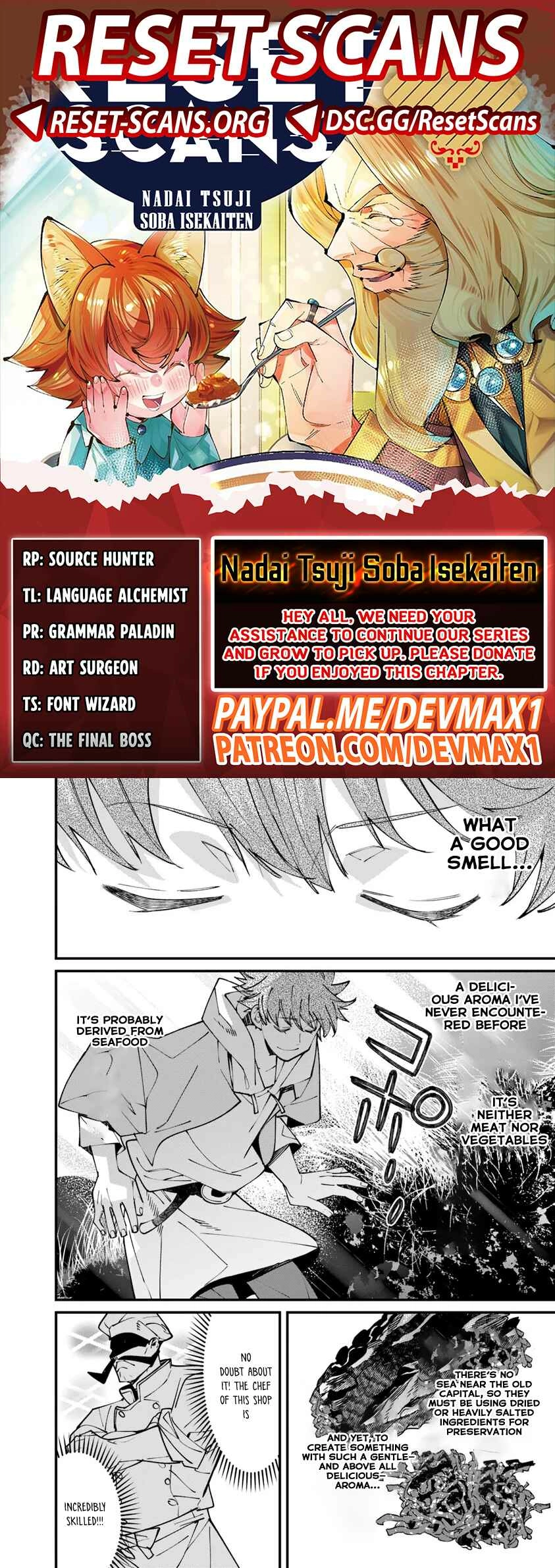 Nadai Tsuji Soba Isekaiten Chapter 9.2 - page 1