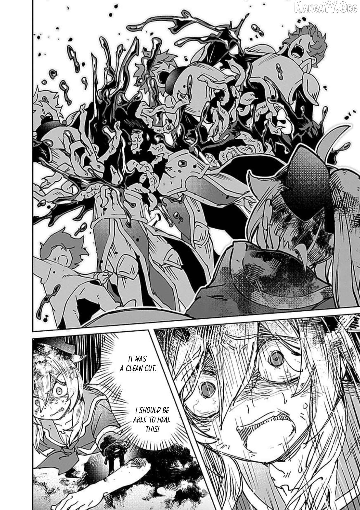A girl who longed to be a "hero" aims to be a "hero" even if she falls into a vampire Chapter 14 - page 14