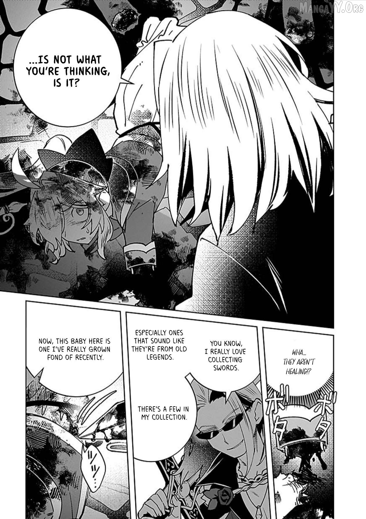 A girl who longed to be a "hero" aims to be a "hero" even if she falls into a vampire Chapter 14 - page 15