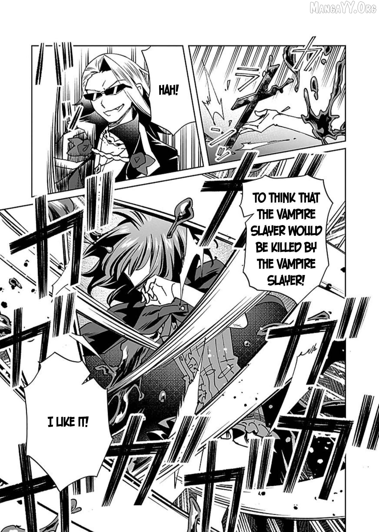 A girl who longed to be a "hero" aims to be a "hero" even if she falls into a vampire Chapter 14 - page 25