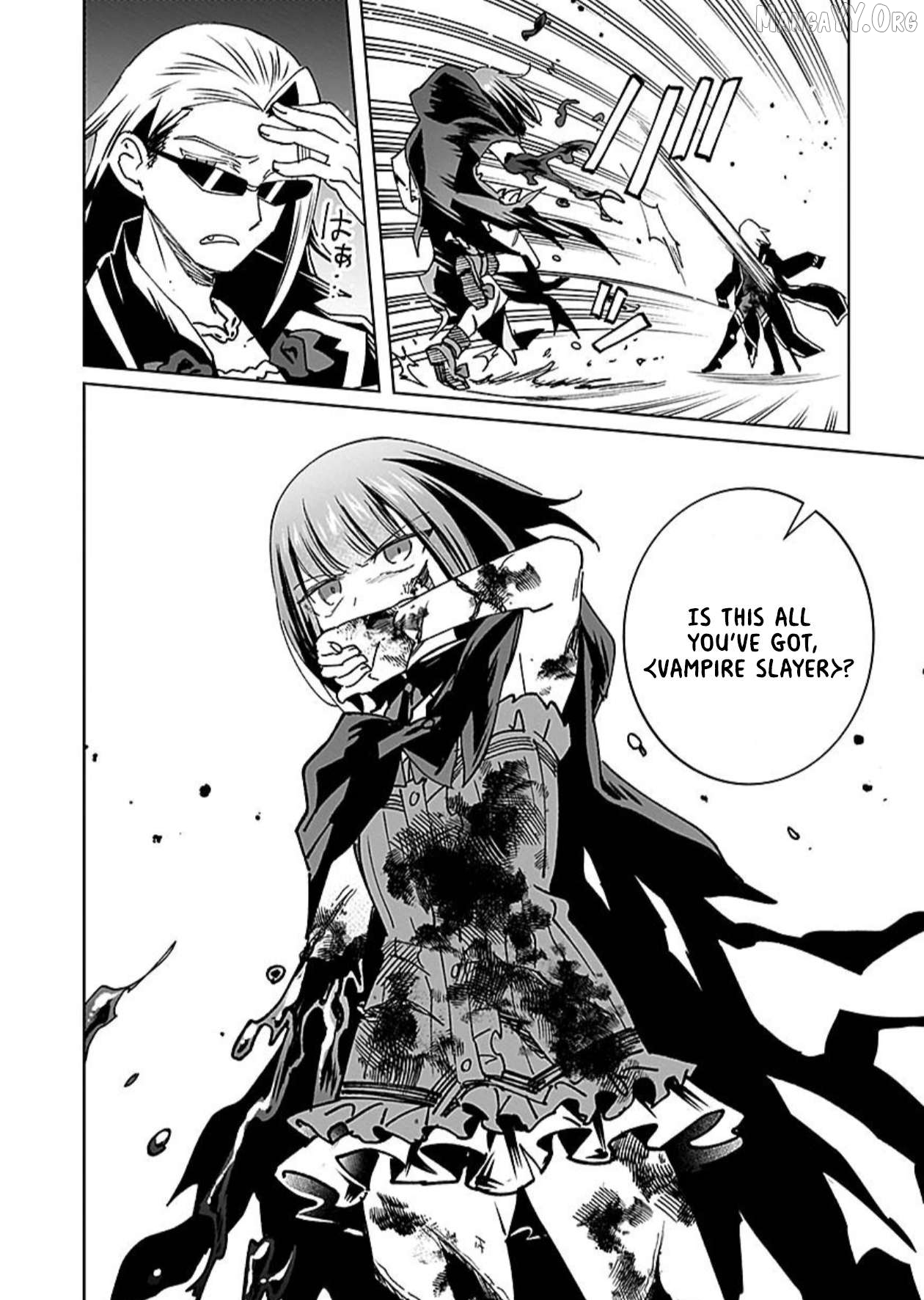 A girl who longed to be a "hero" aims to be a "hero" even if she falls into a vampire Chapter 14 - page 26