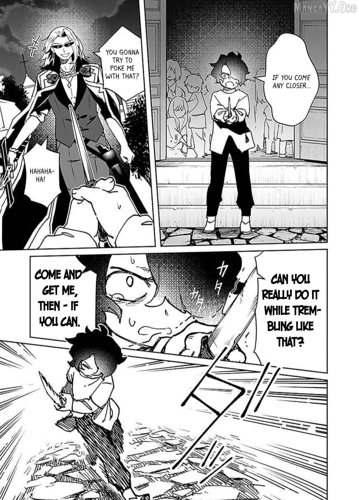 A girl who longed to be a "hero" aims to be a "hero" even if she falls into a vampire Chapter 14 - page 4