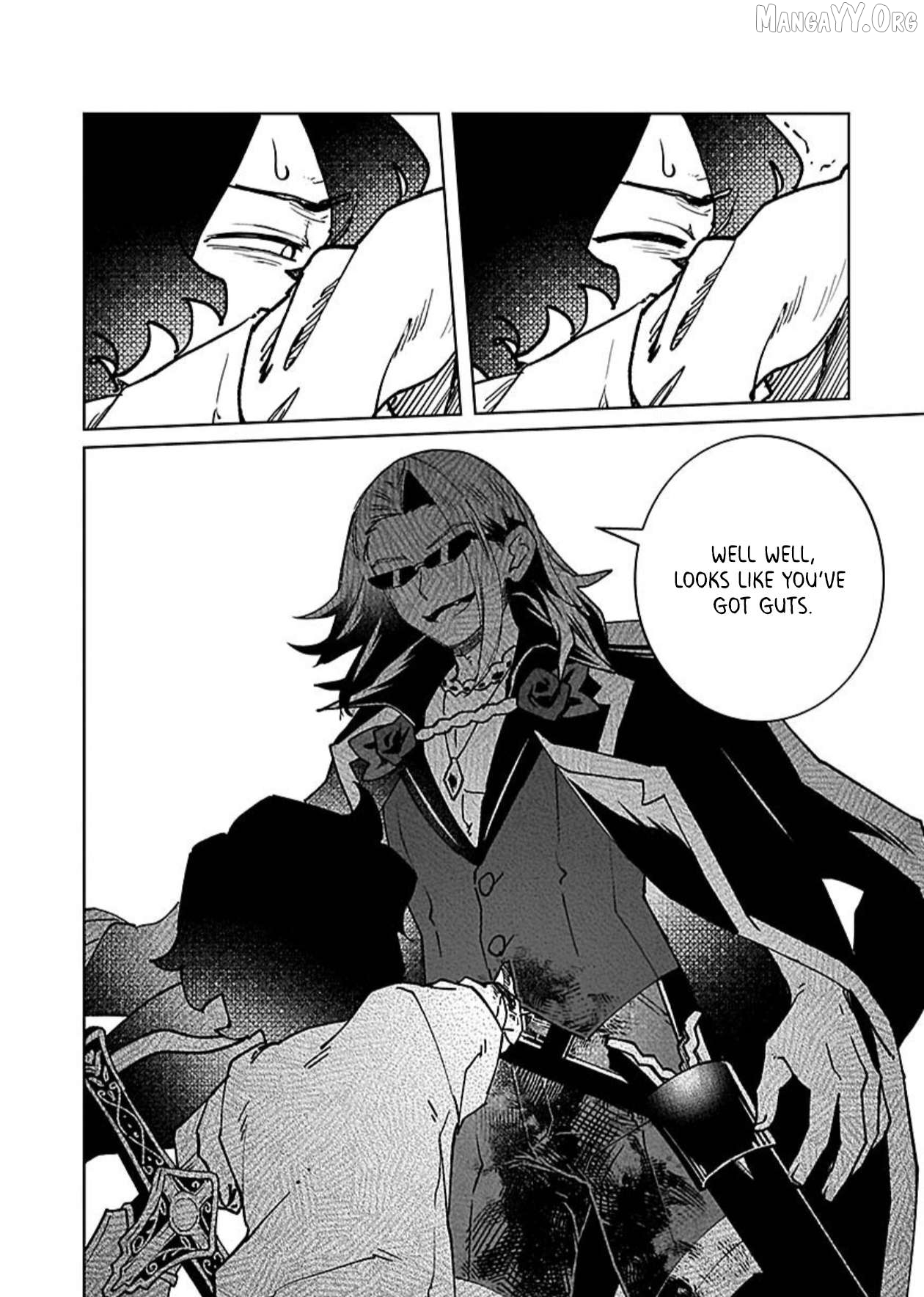 A girl who longed to be a "hero" aims to be a "hero" even if she falls into a vampire Chapter 14 - page 5