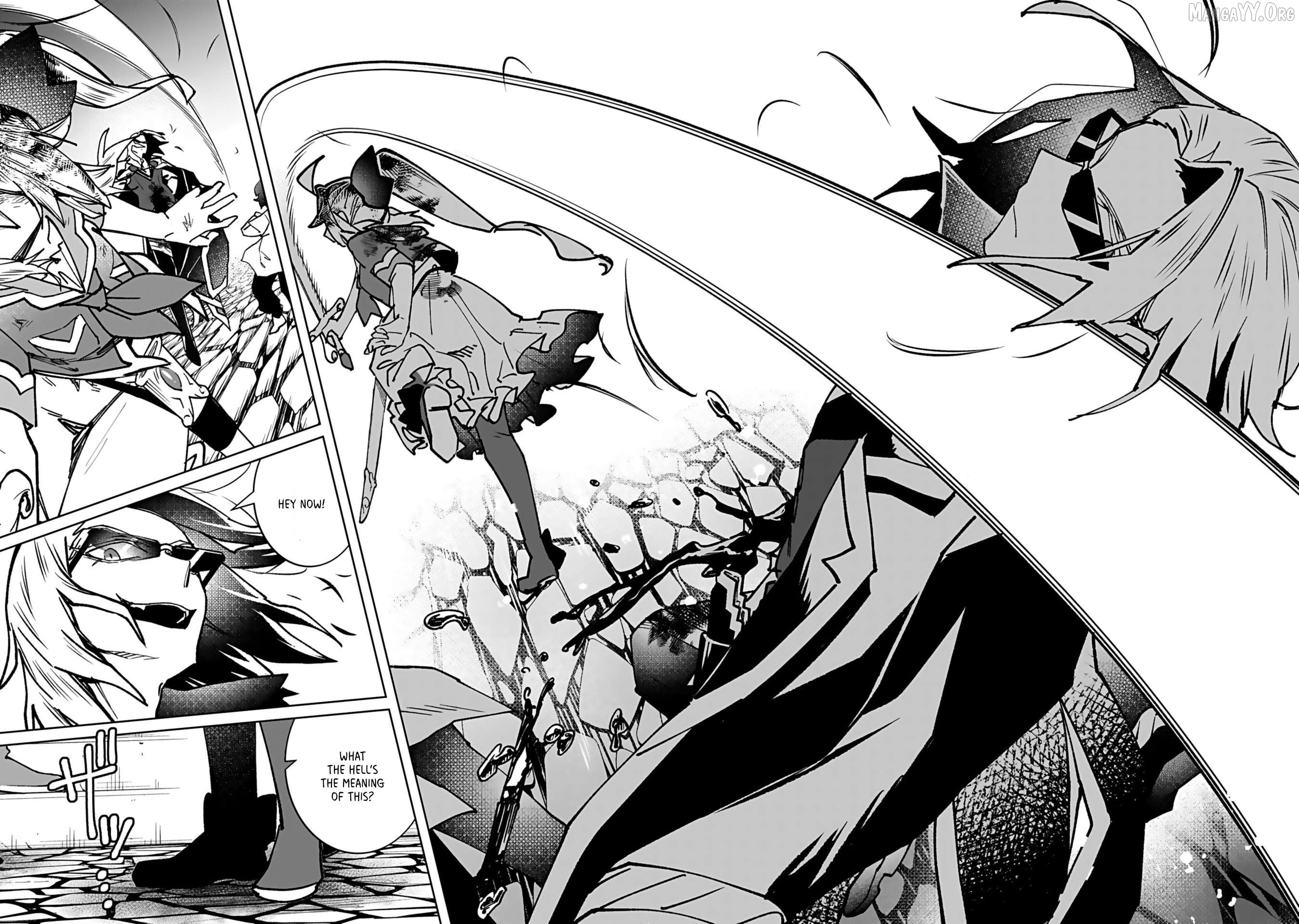 A girl who longed to be a "hero" aims to be a "hero" even if she falls into a vampire Chapter 14 - page 7