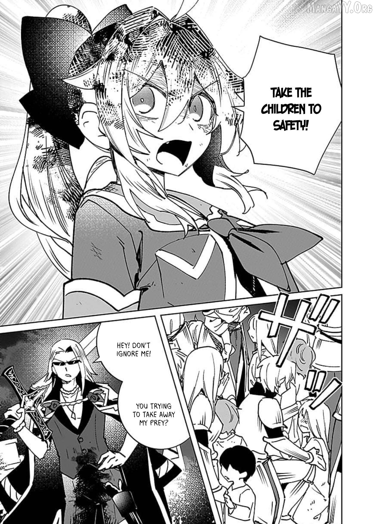 A girl who longed to be a "hero" aims to be a "hero" even if she falls into a vampire Chapter 14 - page 9