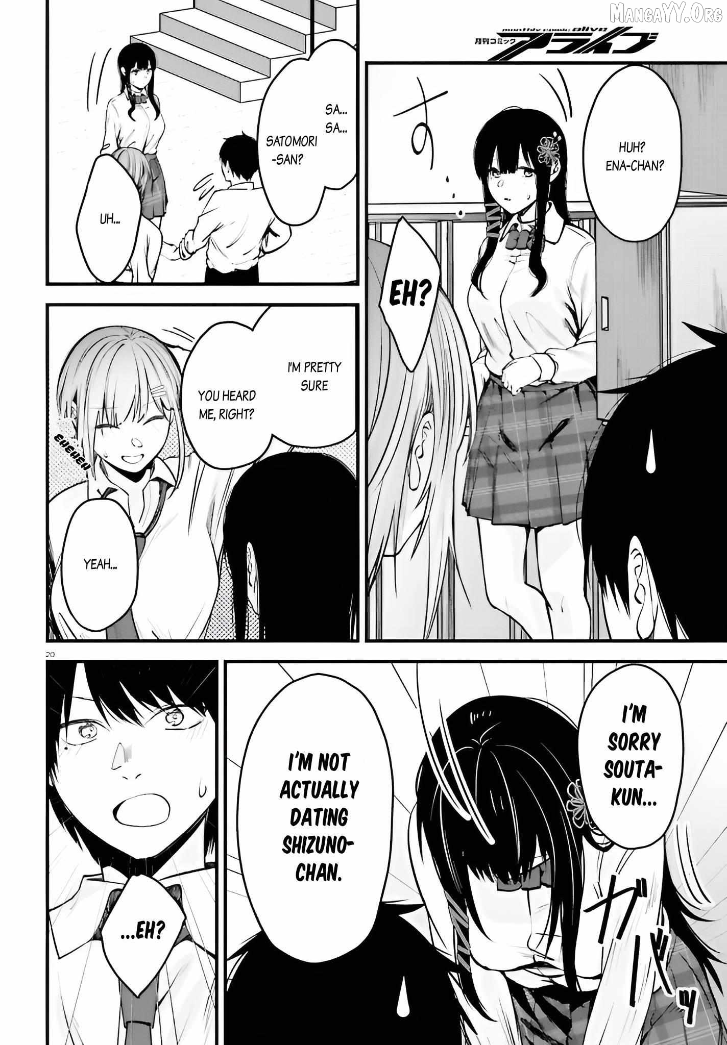 The Handsome Girl Who Stole My Girlfriend Seems to Be After Me Now Chapter 15 - page 20