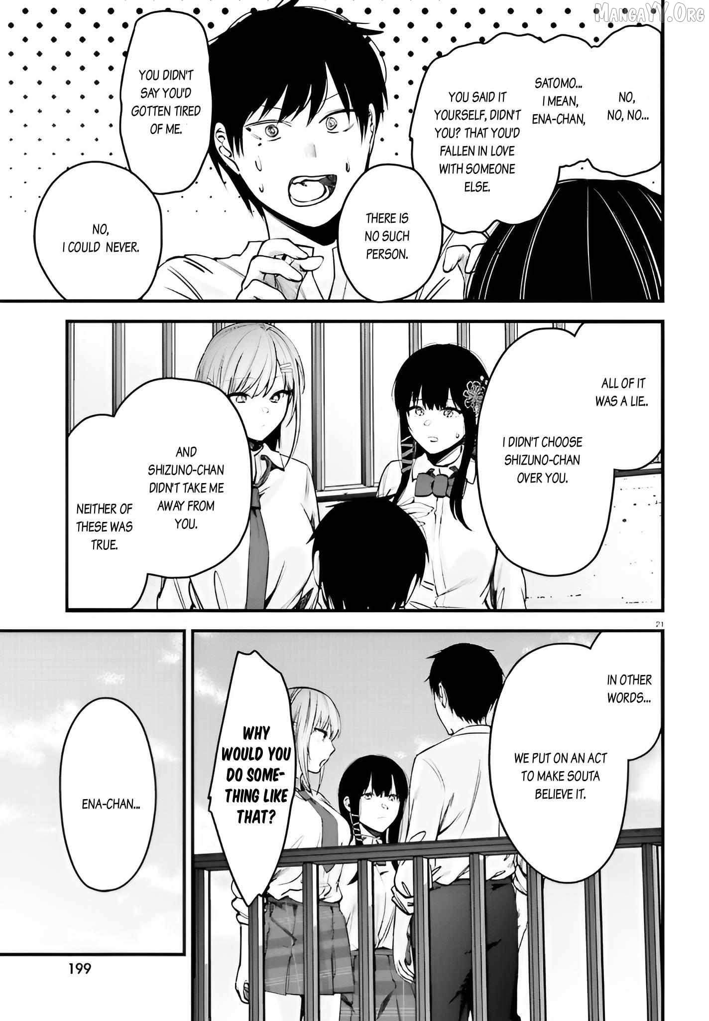 The Handsome Girl Who Stole My Girlfriend Seems to Be After Me Now Chapter 15 - page 21
