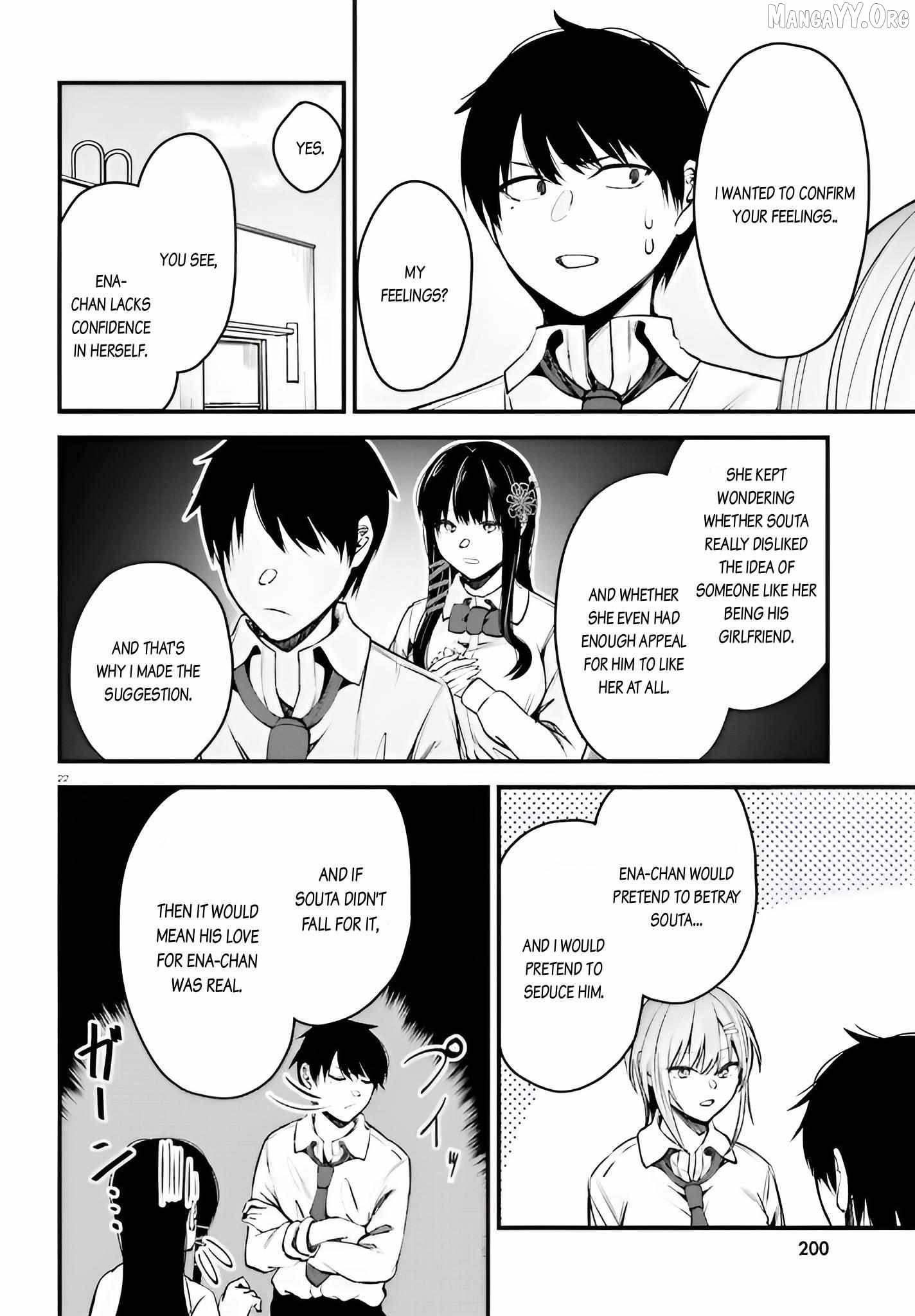 The Handsome Girl Who Stole My Girlfriend Seems to Be After Me Now Chapter 15 - page 22