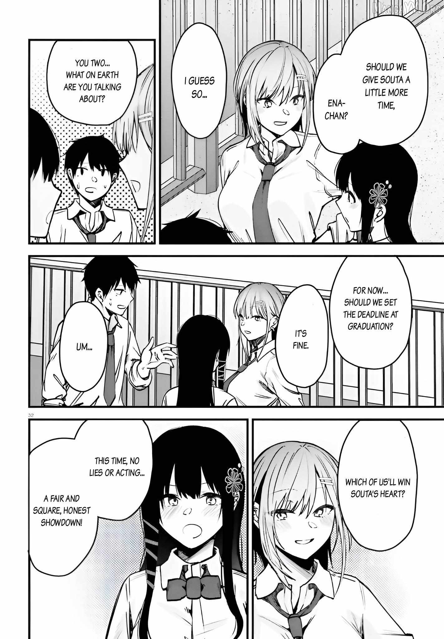 The Handsome Girl Who Stole My Girlfriend Seems to Be After Me Now Chapter 15 - page 32