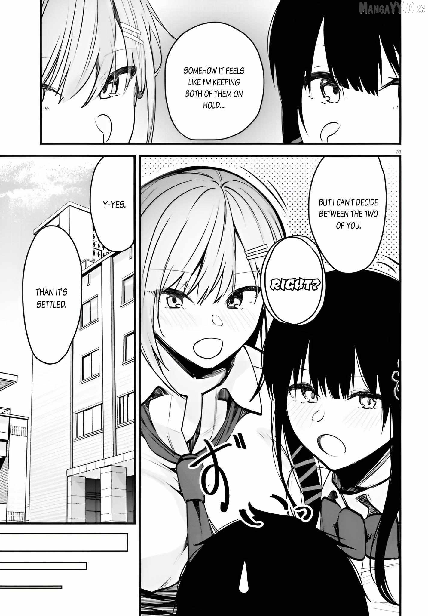 The Handsome Girl Who Stole My Girlfriend Seems to Be After Me Now Chapter 15 - page 33