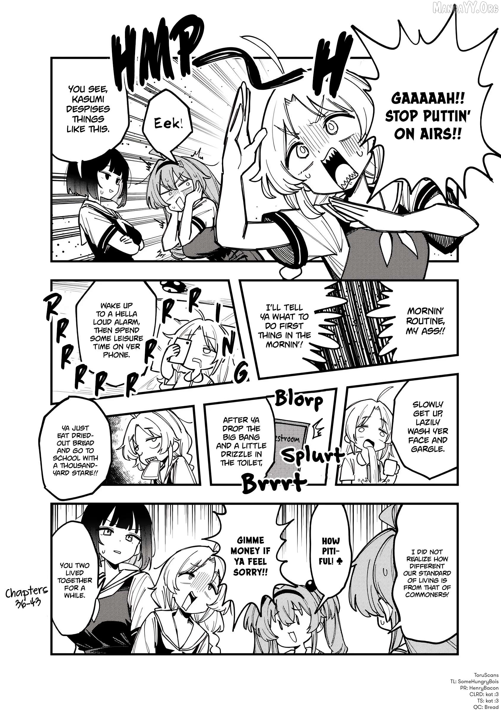 Bakushin Ojou-sama Dou! Chapter 88 - page 2