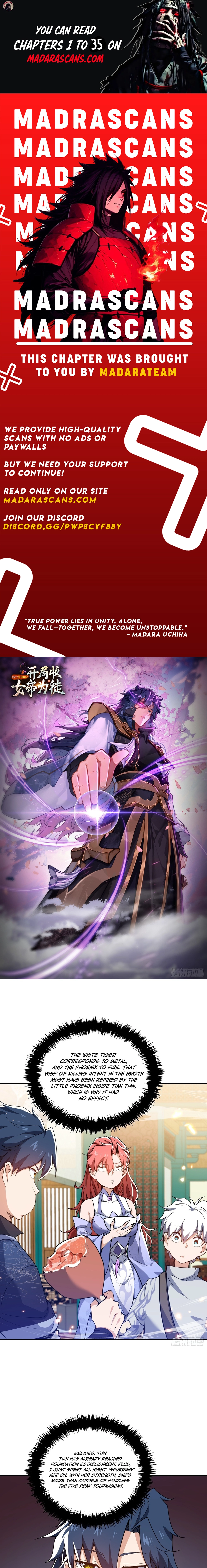 Qi Refining level 3000: Accept the Empress as your disciple Chapter 32 - page 1