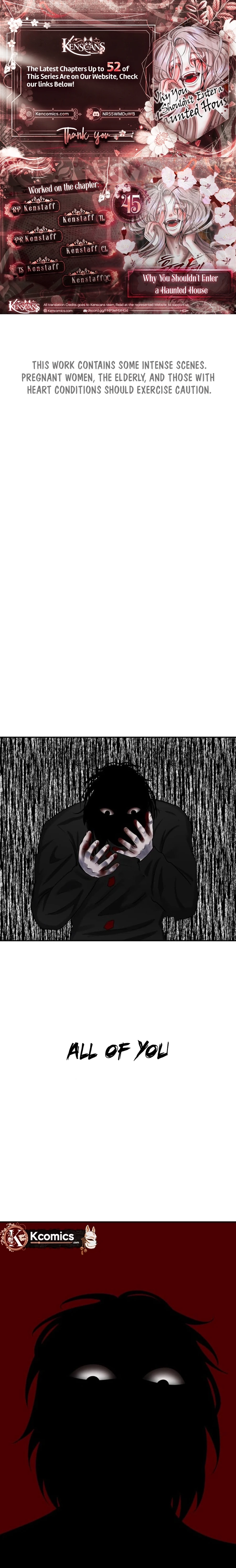 Reasons Not to Enter a Haunted house Chapter 45 - page 1