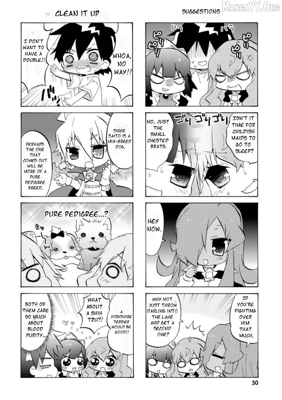 Zero no Chukaima - Yo-chien Nano! Chapter 46 - page 4