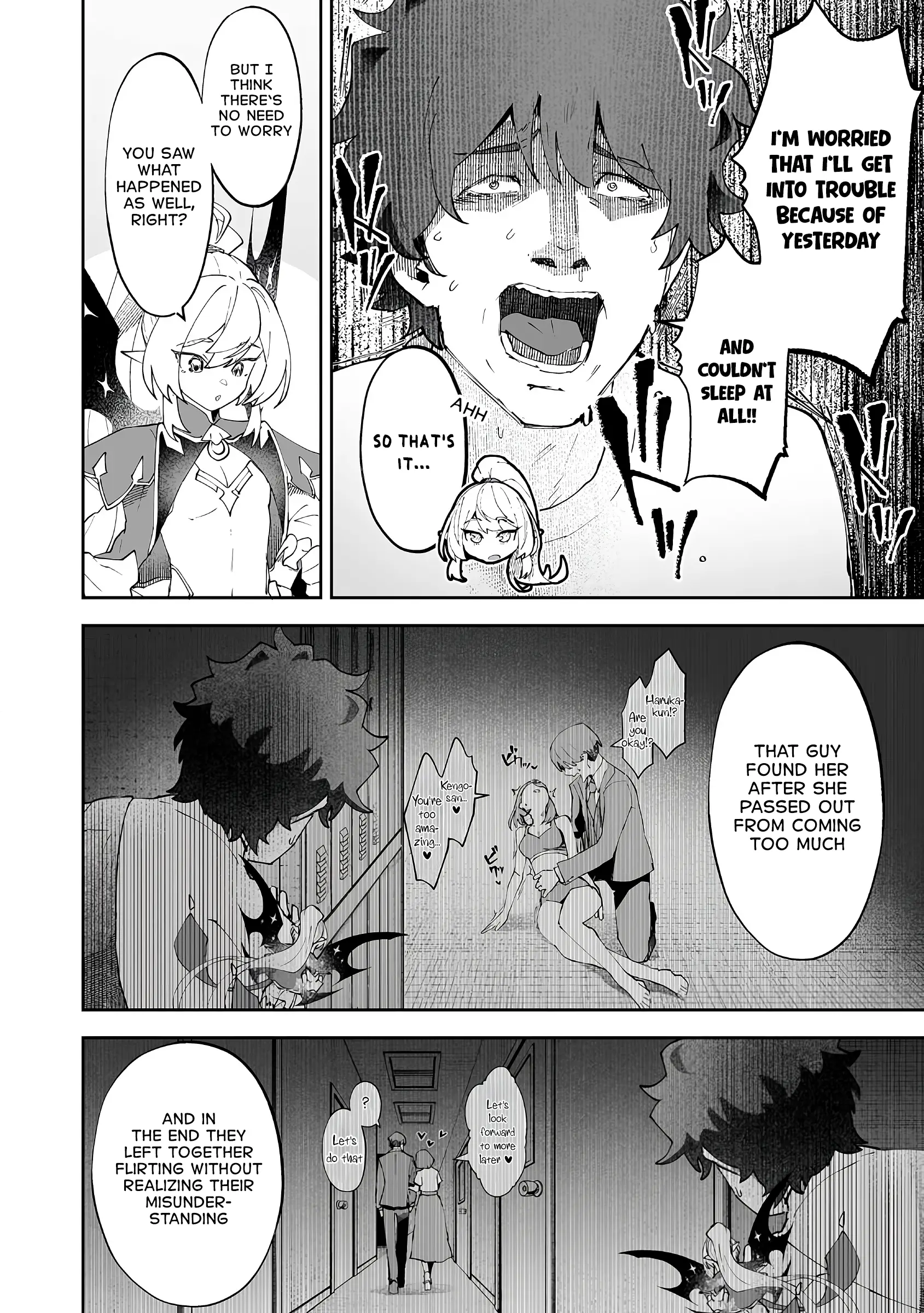 Makutsu no Ou ~Yomei Ikkagetsu no Doutei, Mahou Shoujo Harem o Kizuite Ou e Kunrinsu~ Chapter 14.2 - page 2