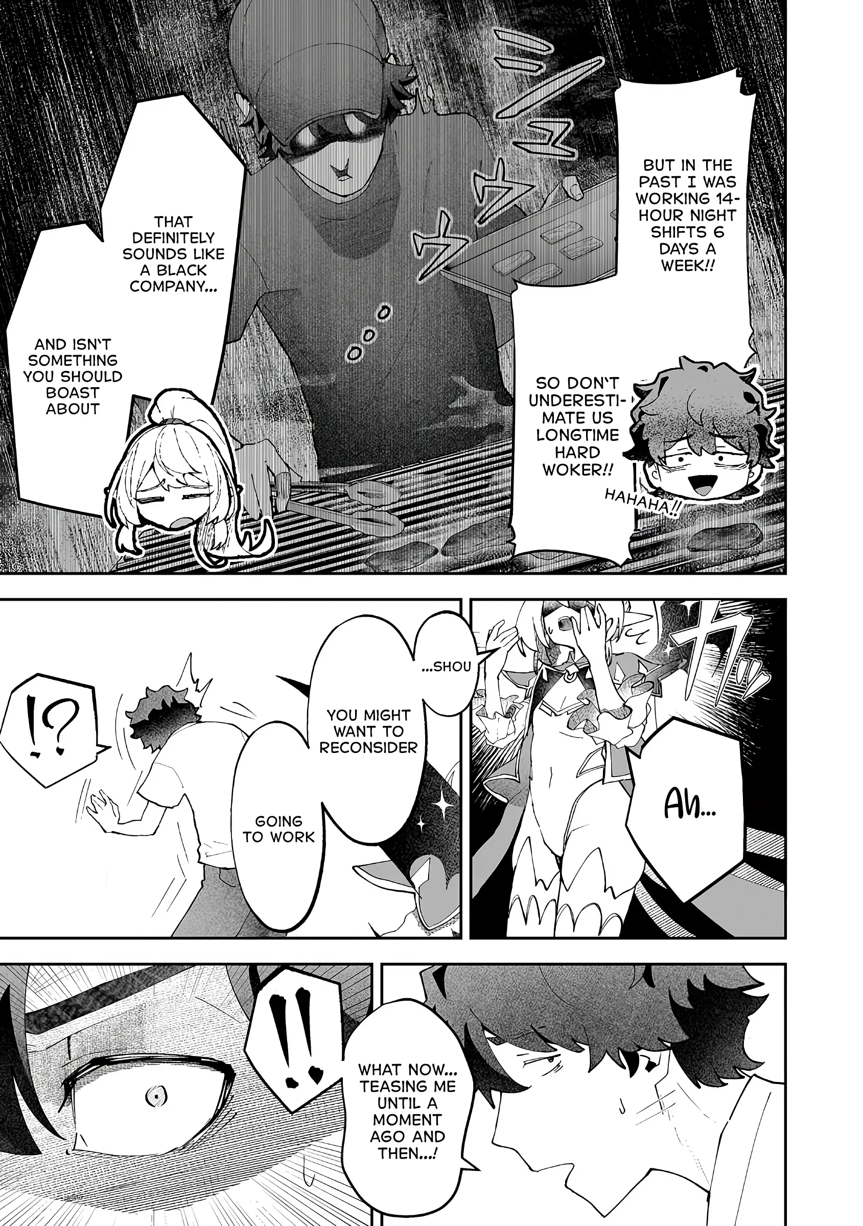 Makutsu no Ou ~Yomei Ikkagetsu no Doutei, Mahou Shoujo Harem o Kizuite Ou e Kunrinsu~ Chapter 14.2 - page 5