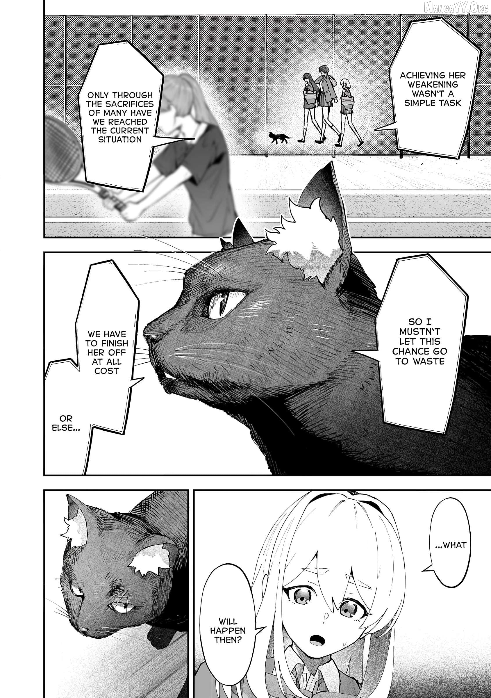 Makutsu no Ou ~Yomei Ikkagetsu no Doutei, Mahou Shoujo Harem o Kizuite Ou e Kunrinsu~ Chapter 14.3 - page 2